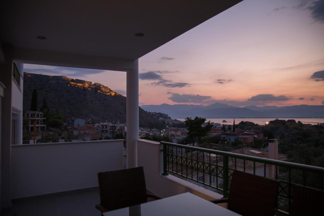 Chrysothemis - Panoramic Sea View Villa Návplio Eksteriør bilde